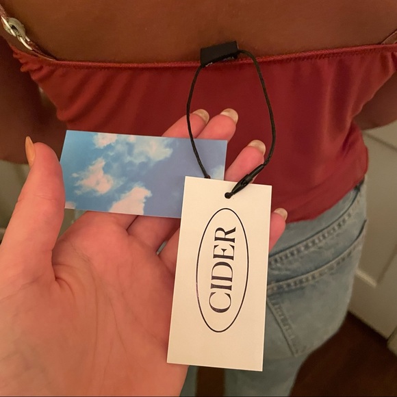 Mesh printed y2k Cider cami - Picture 4 of 4